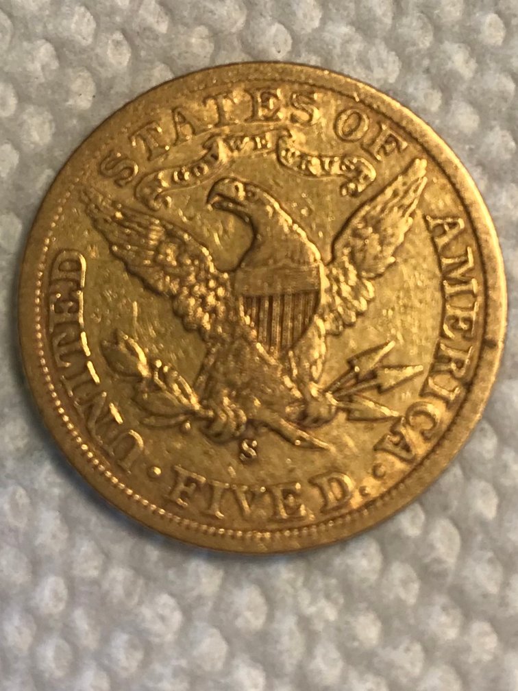 1905-Liberty-Head-Half-Eagle-$5-For-Grading