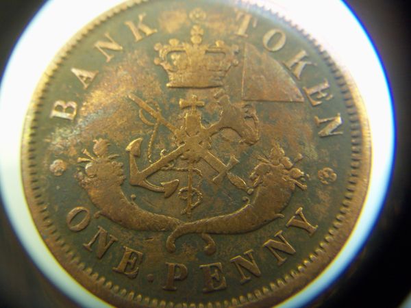 1850-Upper-Canada-Dot-Penny,-For-Grade-Help-Please