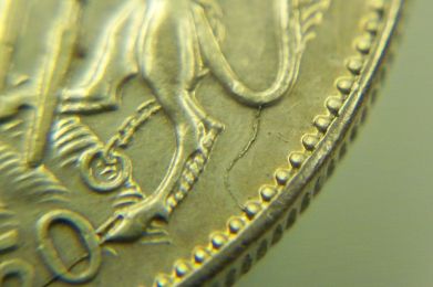 1950-50-Cent-Sweet-Die-Cracks