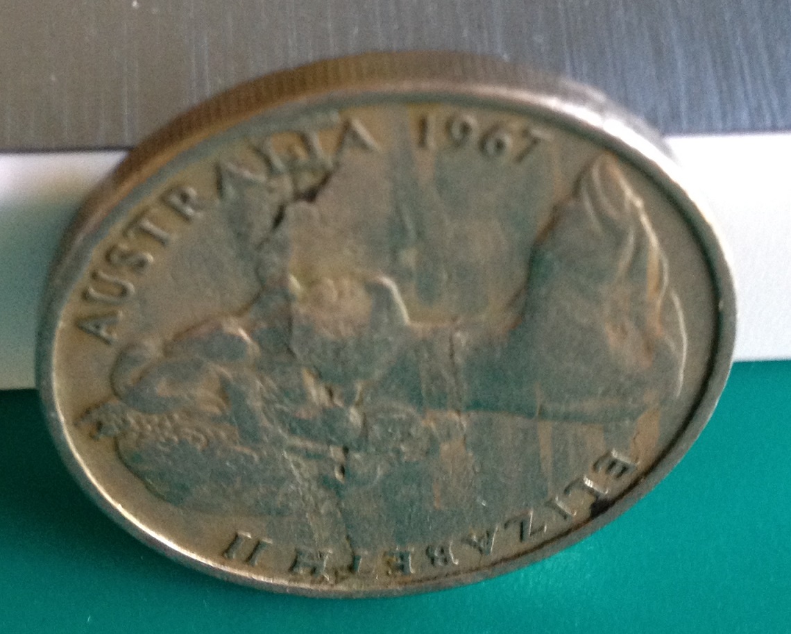 1967-20-Cent-Lamination-Flaw-And-Cud-On-Same-Coin