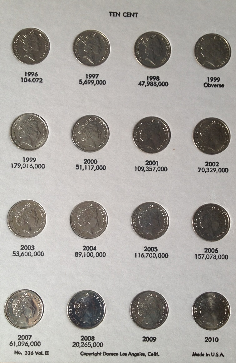 Australian-1996-10-Cent-Coin-Is-A-Mint-Set-Only-Coin-Isn't-It?