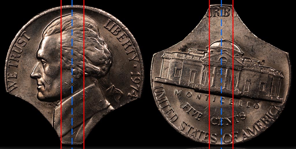 Major-Double-Clip-On-1974-Jefferson-Nickel