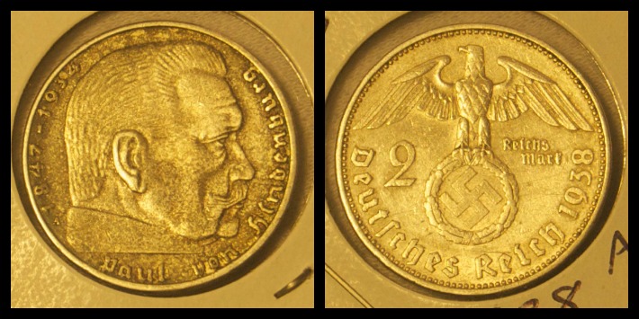 Gift:-2-Reichsmark