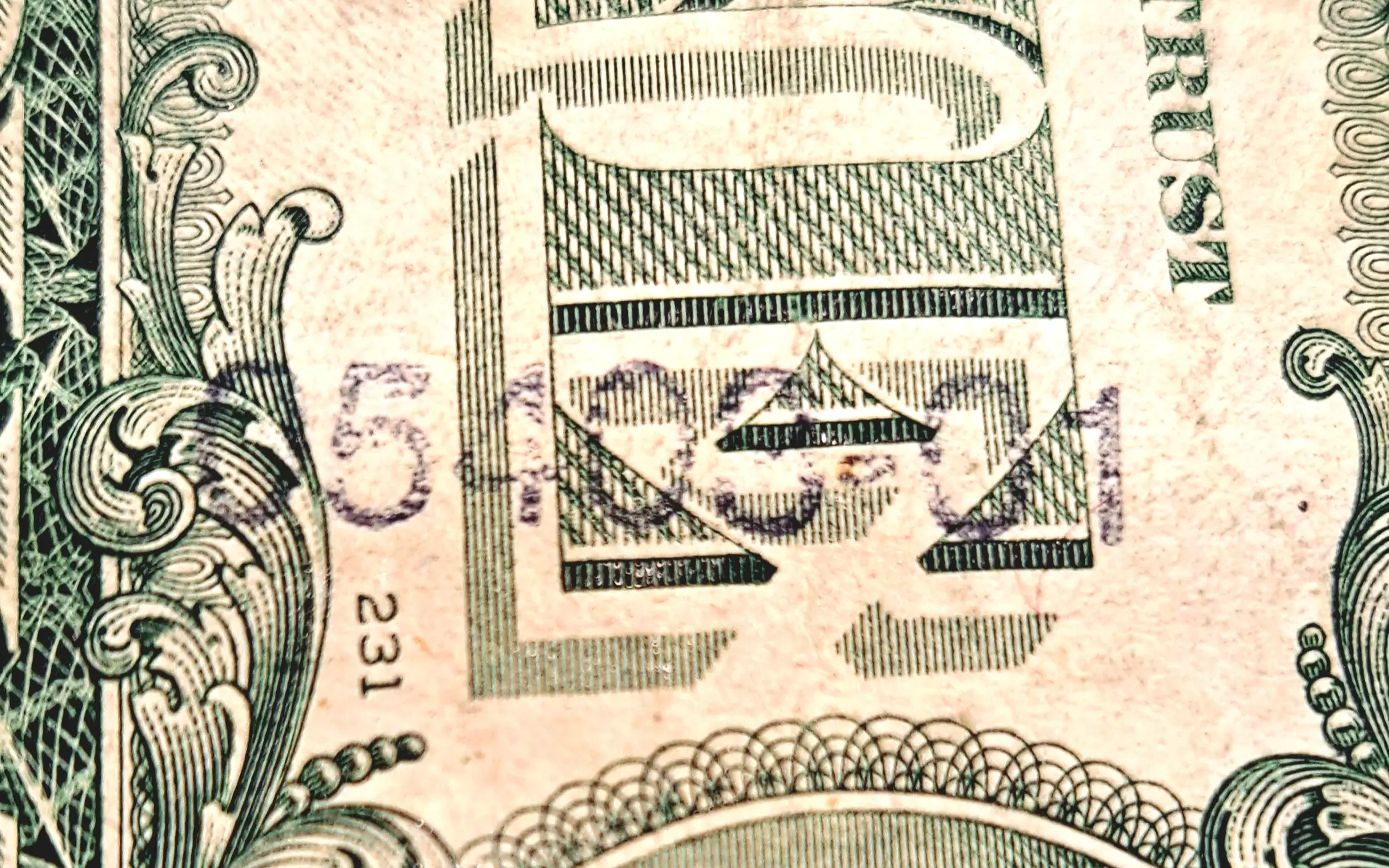 Just-Curious-As-To-This-Stamp-On-The-Reverse-Of-A-One-Dollar