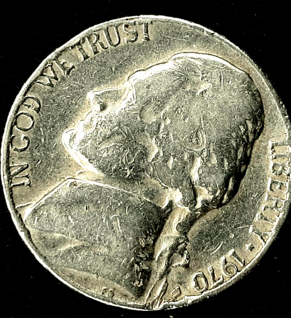 1970-Nickel-Unknown-Mint-Mark-And-Backward-Lettering