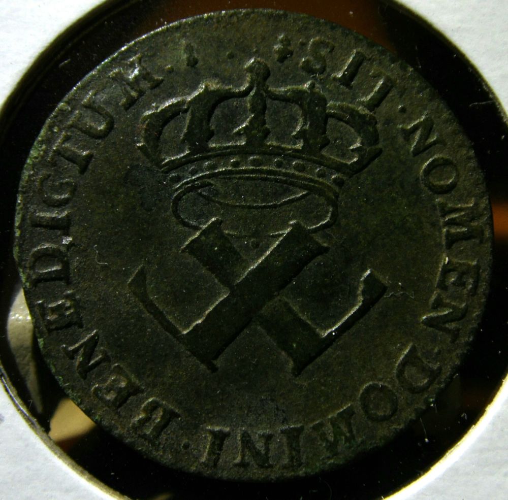 French-Colonies-9-Deniers-1721-H-Grade?-Part-2