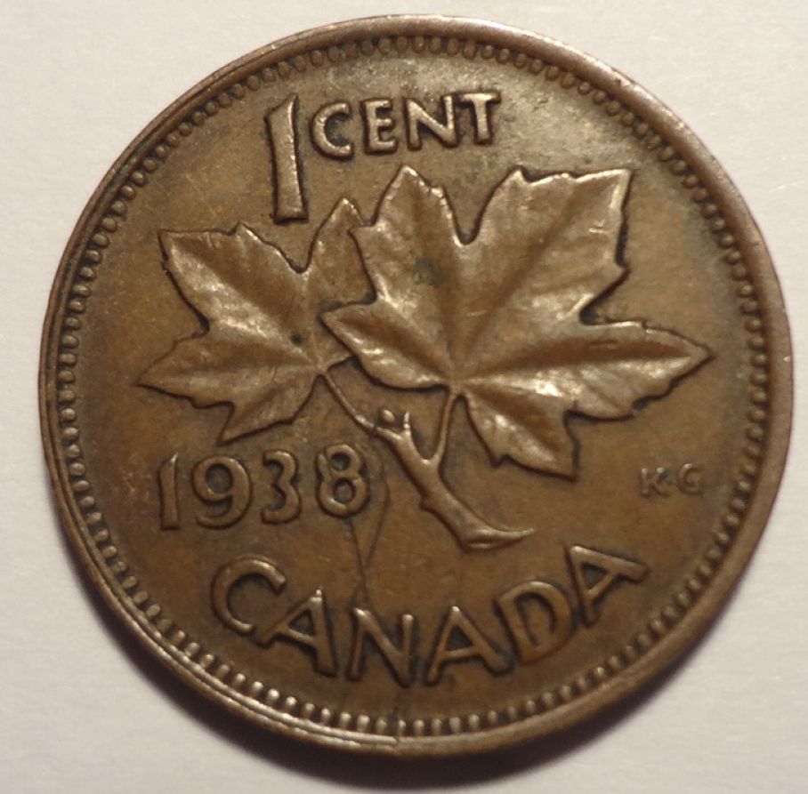 1938-Penny-One-Cent-George-Vi:-Is-This-Misaligned?