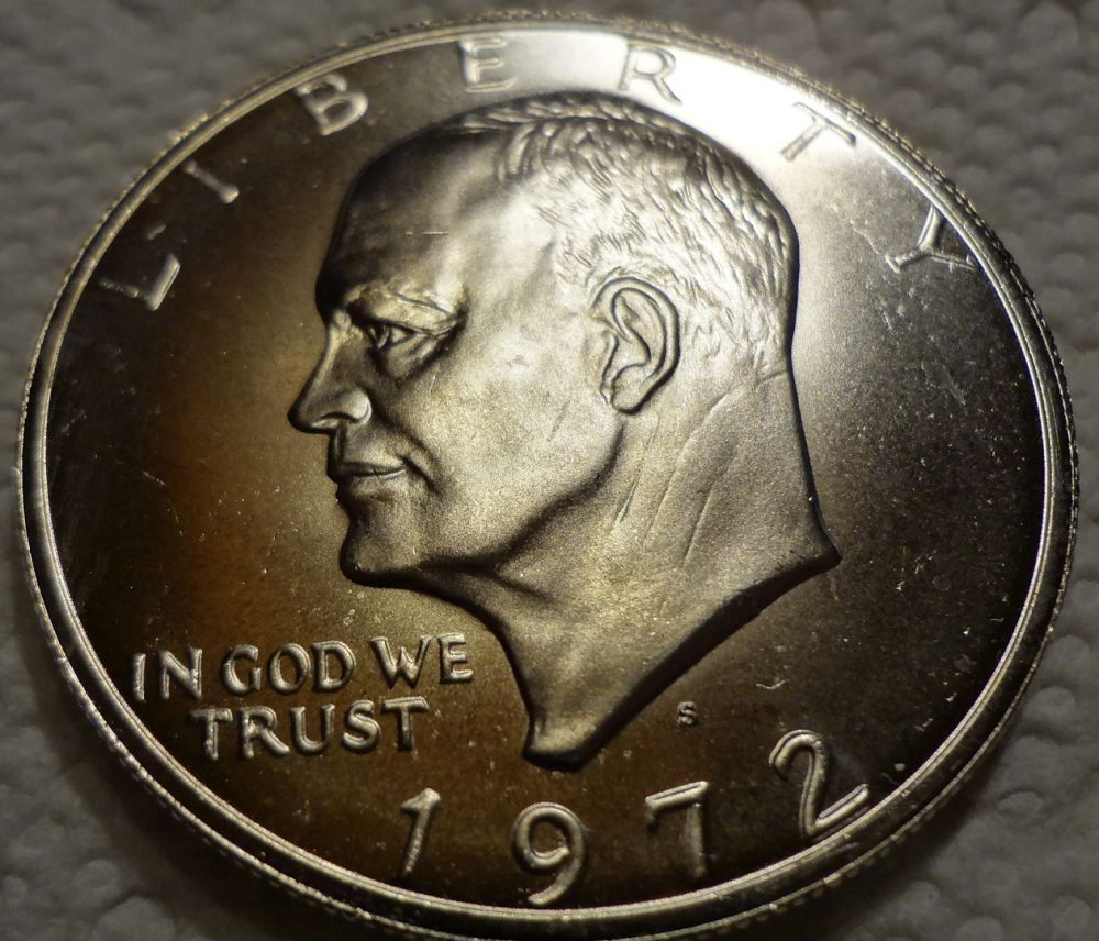 1972--S-Eisenhower-Blue-Ike-Dollar-#1...-Misaligned-Too?