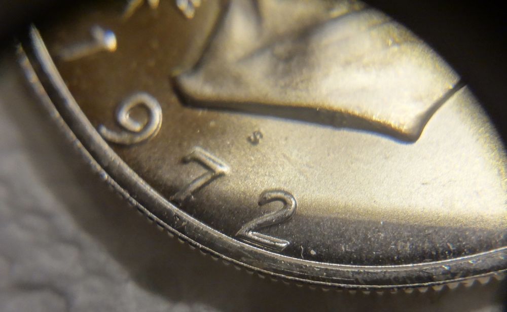 1972--S-Eisenhower-Blue-Ike-Dollar-#1...-Misaligned-Too?