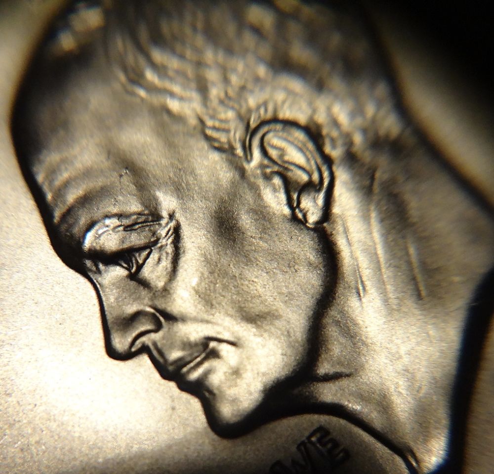 1974--S-Eisenhower-Blue-Ike-Dollar-#2...-Help-With-Grading?