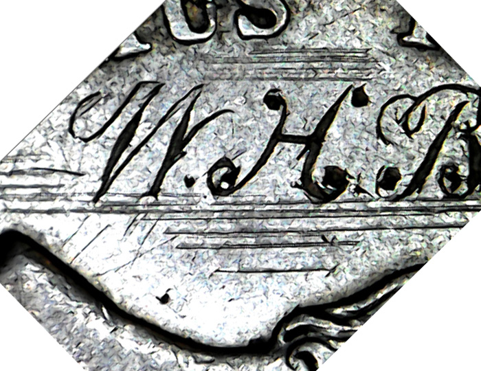 1836-Sterling-Silver-Half-Crown-With-Whb-Initials?