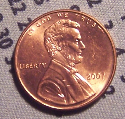 Hornets-Nest-Die-Chip-On-A-2007-Memorial-Cent!