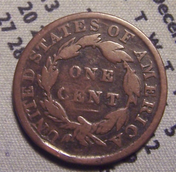 1833-Large-Cent-For-Grading