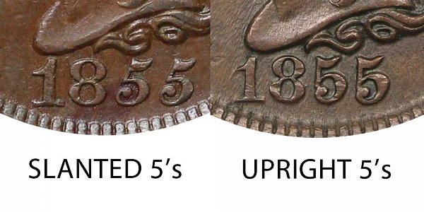 1855-Braided-Hair-Half-Cent-For-Grading