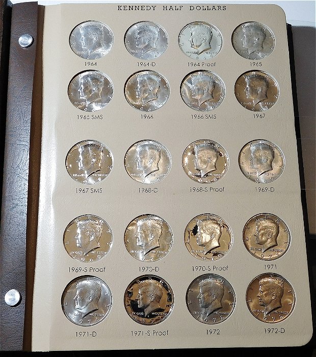 Dansco-8166-Kennedy-Half-W/Proofs-Completed