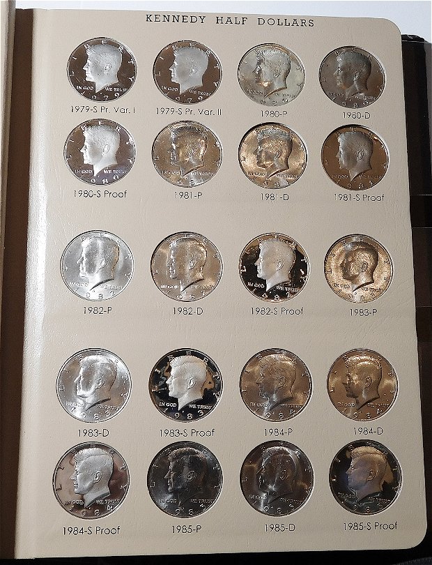 Dansco-8166-Kennedy-Half-W/Proofs-Completed