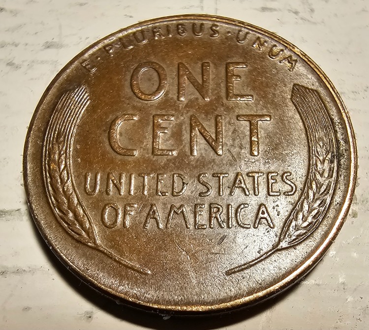 1953-Wheat-Weight-Of-3.38-Grams