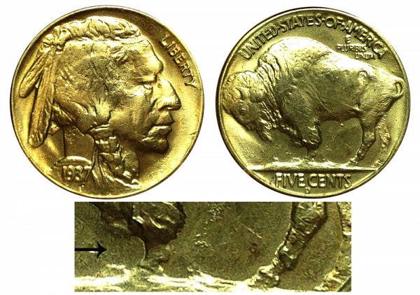 1937-D-3-Legged-Buffalo
