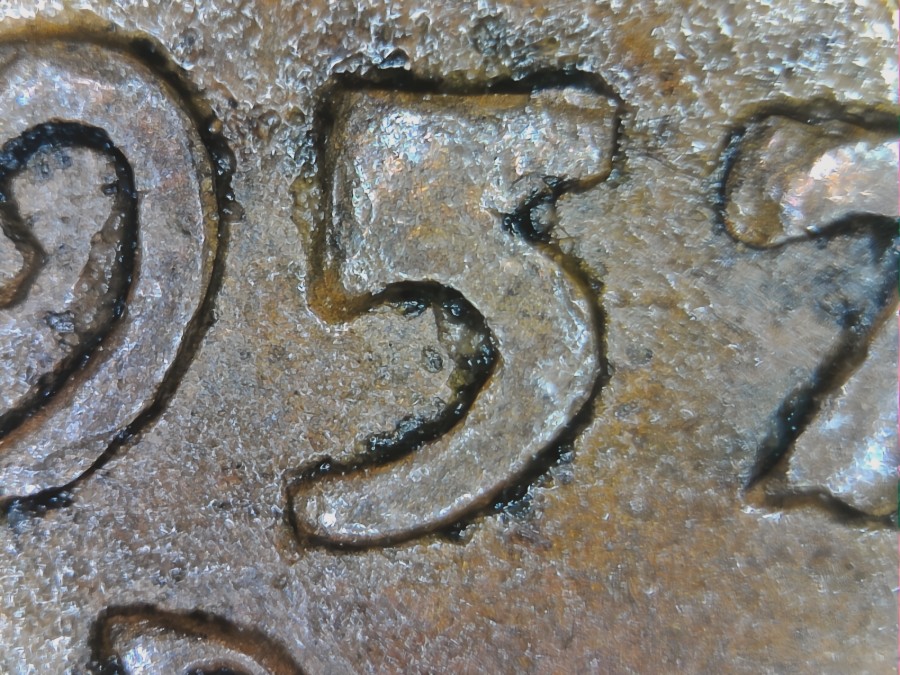 1957-D-Lincoln-Cent---BIE-With-A-Few-Chips