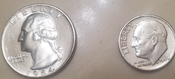 Are-These-Coins-Worth-Keeping?-1964-D-Quarter-&-1964-D-Dime