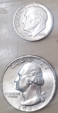 Are-These-Coins-Worth-Keeping?-1964-D-Quarter-&-1964-D-Dime