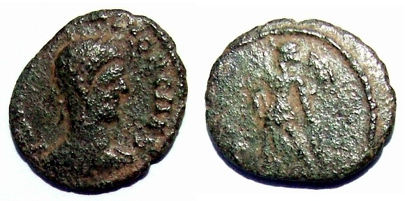 Unofficial:-Obverse,-Caesar.-Reverse,-Victory