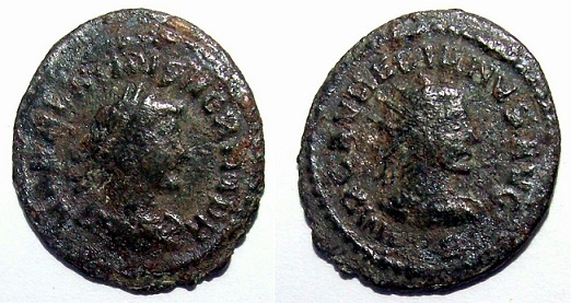 Vabalathus,-Ae-Antoninianus,-Antioch,-Ric-381A
