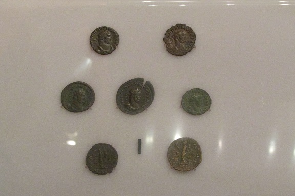 Some-Roman-Coins-At-The-Museum-Of-London