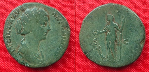 Lucilla-Sestertius