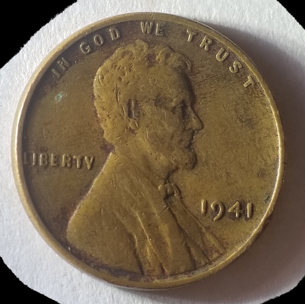1941-Lincoln-Wheat-Cent-Woody-On-Reverse