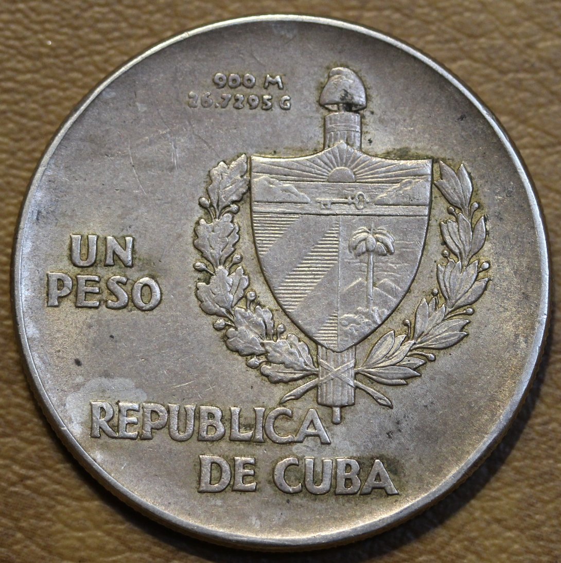 Cuban-Silver-Pesos---1953-And-Earlier