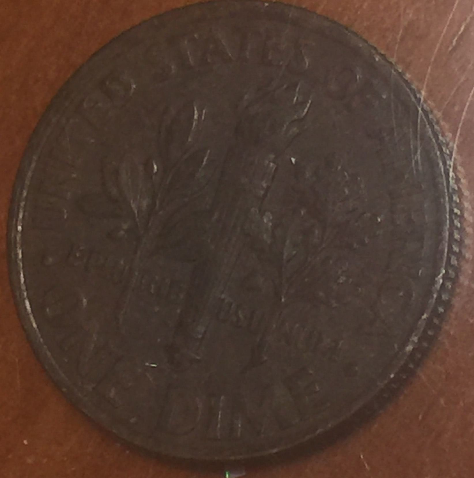 Dime-Missing-Clad-Layer?