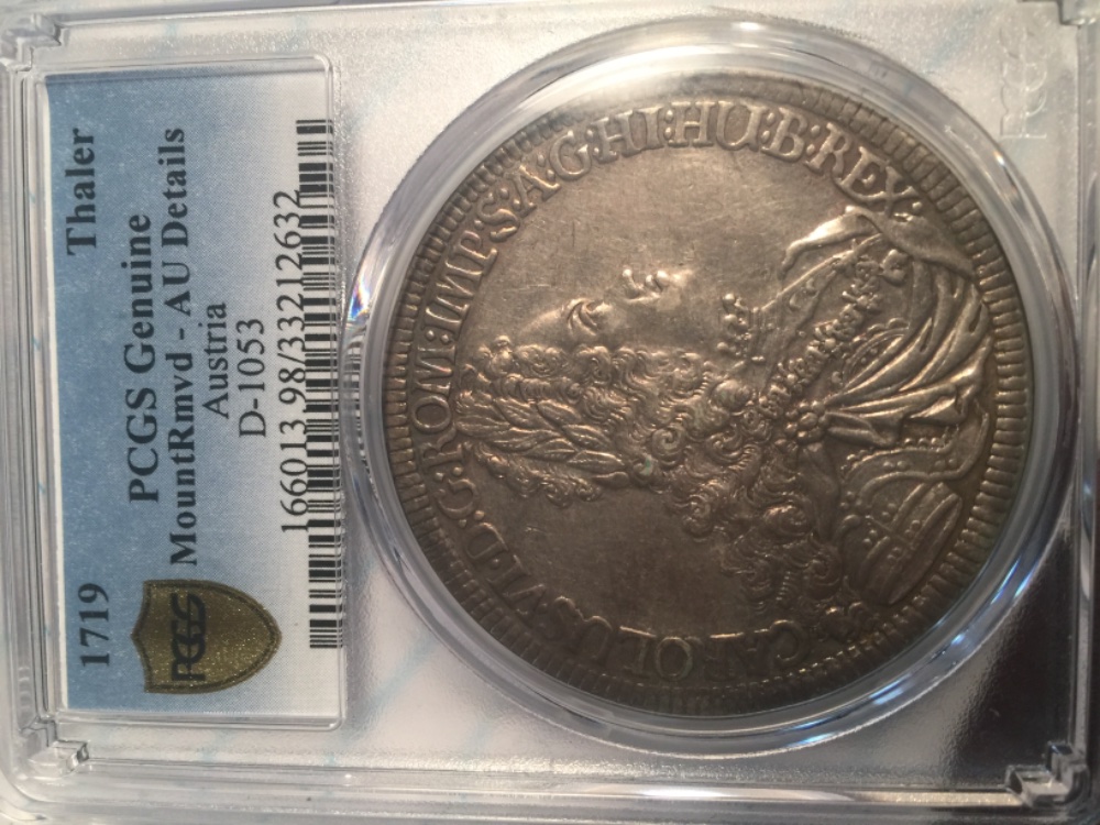 1719-Charles-VI-Thaler-Mount-Removed?