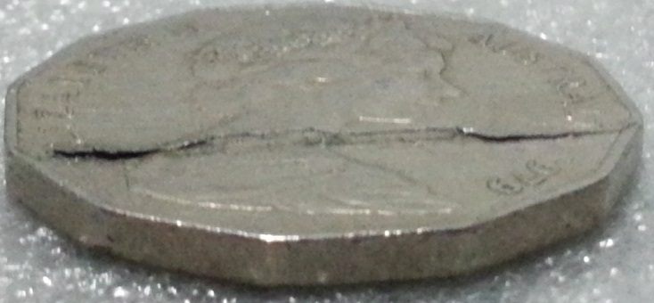 1979-50-Cent-Lamination-Flaw