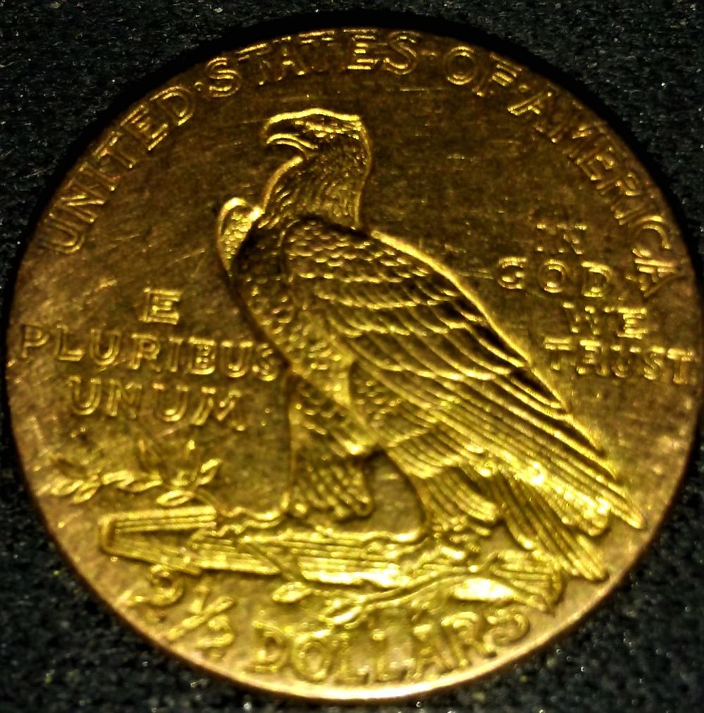 1912-Indian-Head-Quarter-Eagle-2-1/2-Dollar-Gold-Coin-Real-Deal?-Or-Fake?