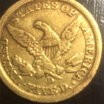 1847-D-No-Motto-5-Dollar-Gold-Coin