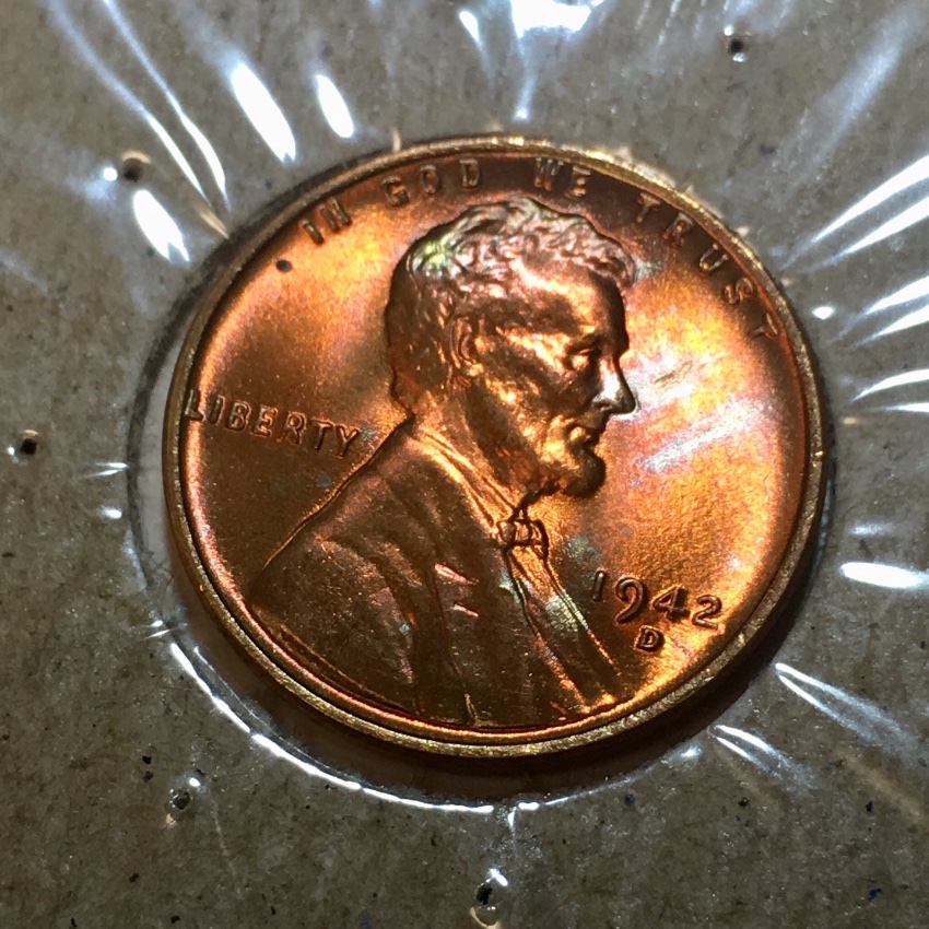 Grade-A-Toned-1942-D-Lincoln-Cent.