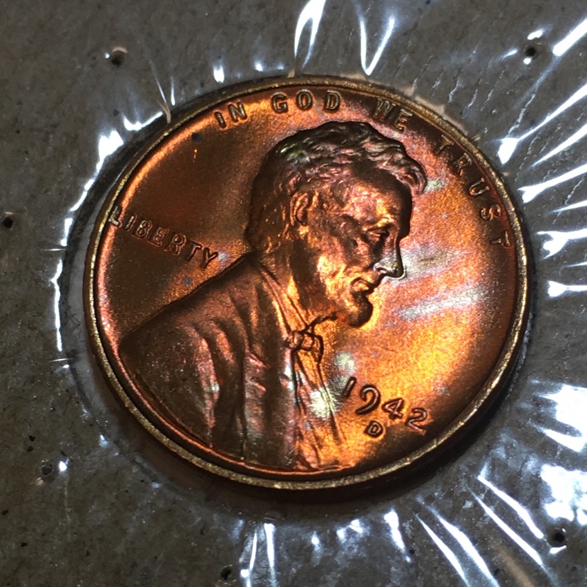 Grade-A-Toned-1942-D-Lincoln-Cent.