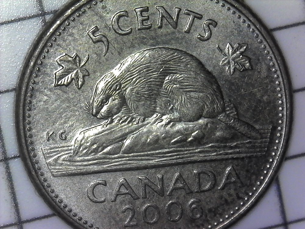 2006-Canadian-5-Cents-Die-Chip?