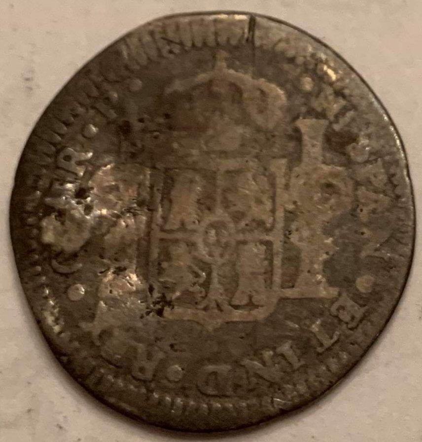 Horse-Countermark-On-1773-Guatemala-1-Real