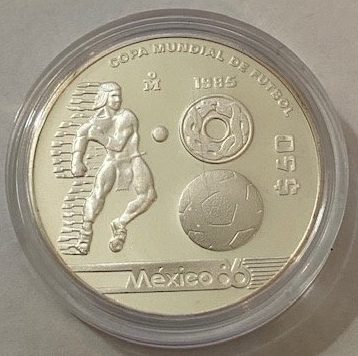 Mexico-1985-World-Cup-Silver-Coin