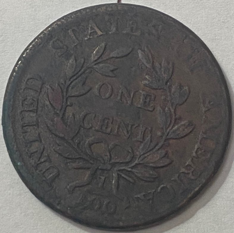 1807-Large-Cent--Reverse-Not-Inverted-From-Obverse