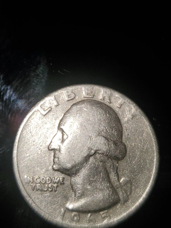 1964-No-Mint-Washington-Quarter-With-Liberty-On-Border