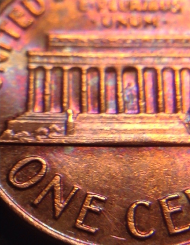 First-Time-I-Came-Across-One-Of-These.--1971-S-Multi-Color-Penny