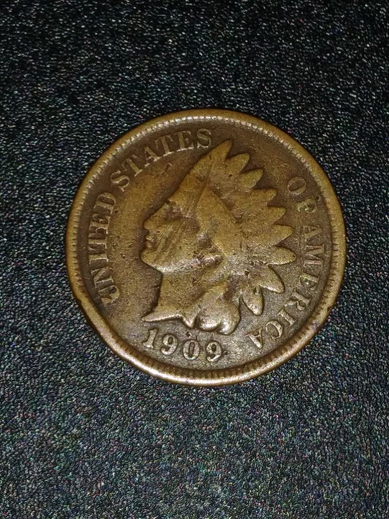 1909-Indian-Head-In-Nice-Condition-Found-In-Pocket-Change?