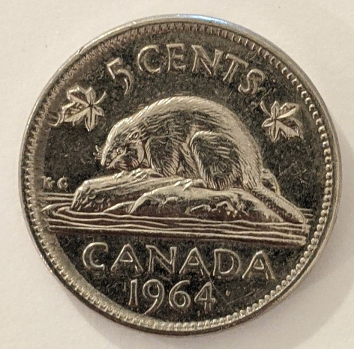 1964-Candian-5c-Double-Kg-And-More
