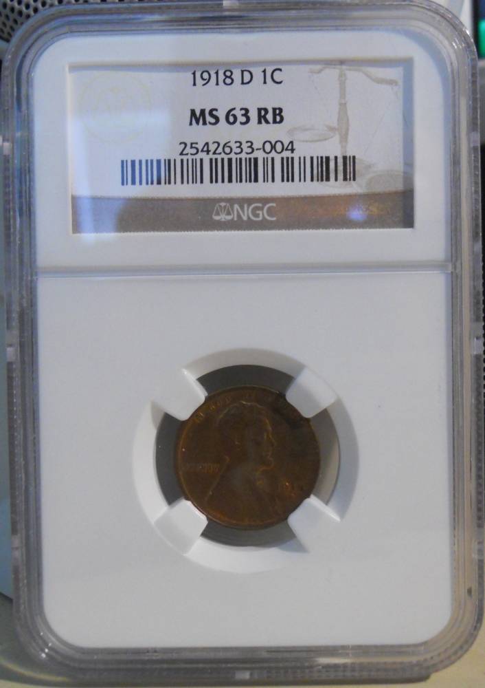 1918-D--LWC,--Back-From-NGC,-Graded!!