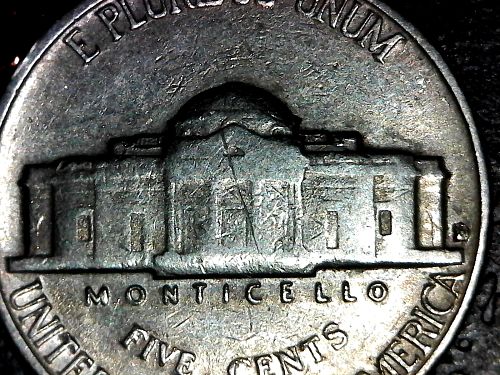 1960-Jefferson-Nickel-D/S-Mint-Mark?