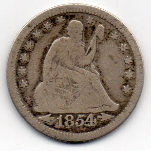 1854-Quarter