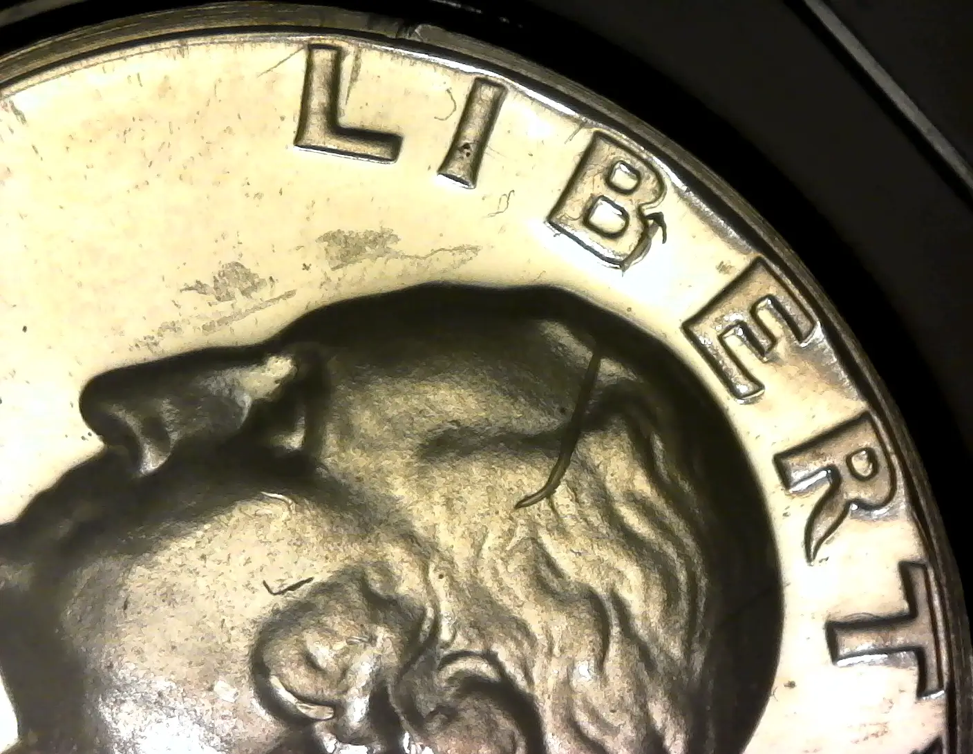 1950-Proof-Washington-Quarter-Strike-Thru-Wire?
